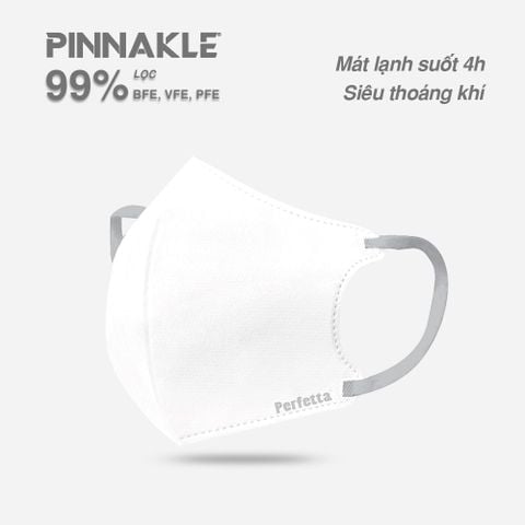 Gói Khẩu Trang Perfetta Pinnakle Cool Mask, Lớp Trong Siêu Mát Lạnh (7 cái/gói)