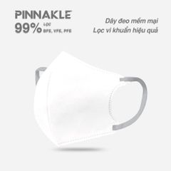 Khẩu Trang Perfetta Pinnakle, 3 Lớp, Quai Đeo Thun Bông, Dạng Gói (7 cái/gói)
