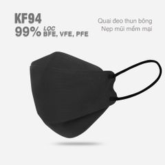 Khẩu Trang Perfetta KF94 Cao Cấp, 3 Lớp, Chuẩn Hàn Quốc, Dạng Gói (10 cái/gói)