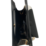  Túi xách tay hình thang  nắp cài Trapezoid Bag  PU22705 - Màu Black 