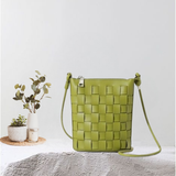  Túi đeo chéo Sling Bag sợi đan PU22602 - Màu Green 