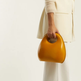  Túi xách tay dáng con sò Shell Shape Bag PU22704- Màu Yellow Sale! 