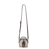  Túi xách tay & đeo chéo dáng tròn Circle Crossbody Purse PU22709 - Màu White Sale! 