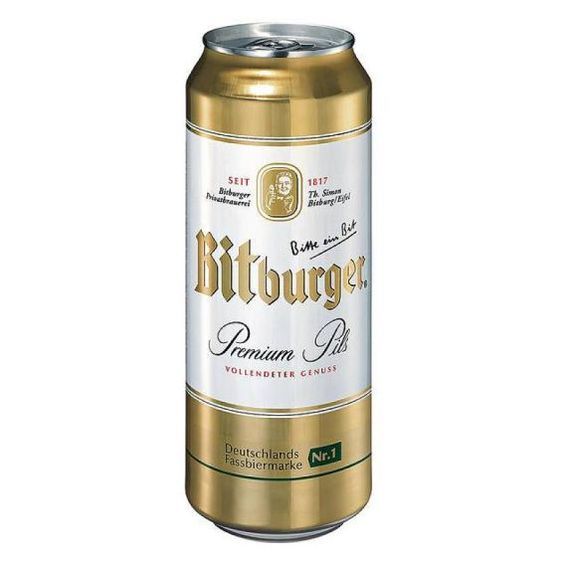 Bia Bitburger 5% Đức – 24 lon 500ml