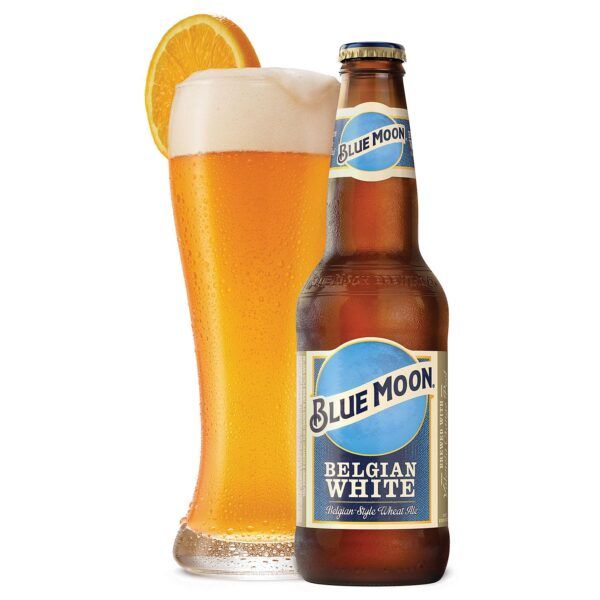 Bia Blue Moon Belgian White 5,4% Mỹ – thùng chai 330ml