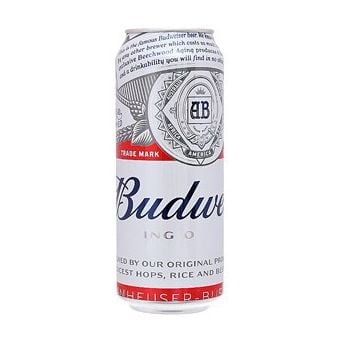 Bia Budweiser 5% Mỹ (liên doanh) – 12 lon 500 ml