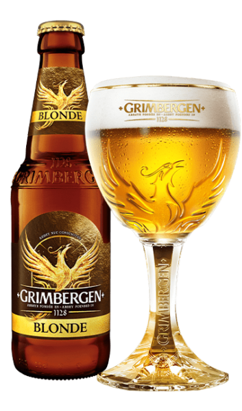 Bia Grimbergen Blond 6,7% Bỉ chai 330ml