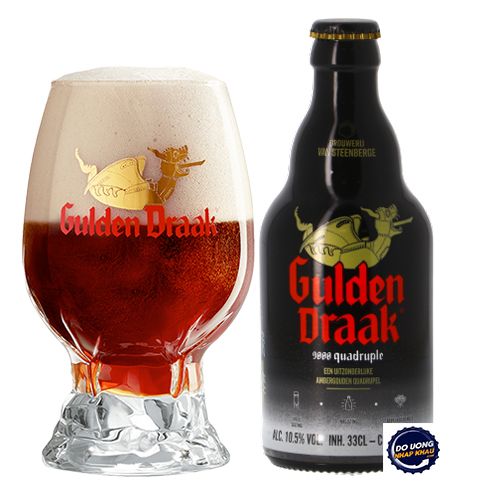 Bia Gulden Draak 9000 – 10,5% Bỉ – chai 330ml