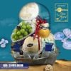Giỏ quà trái cây nhập khẩu Trung Thu 2024 giá 3499k