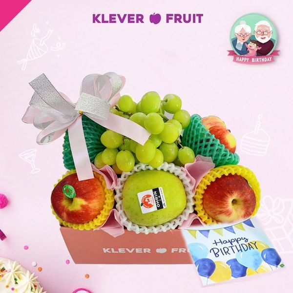 Giỏ Quà Trái Cây Tặng Sinh Nhật Ông Bà Từ 549k Tại Klever Fruit