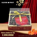  Hộp Quà Tết Cherry Jumbo Úc 02kg 