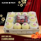  Hộp Quà Tết Táo Vàng Kinsei Nhật Bản Mix Dâu Tây Hàn Quốc 