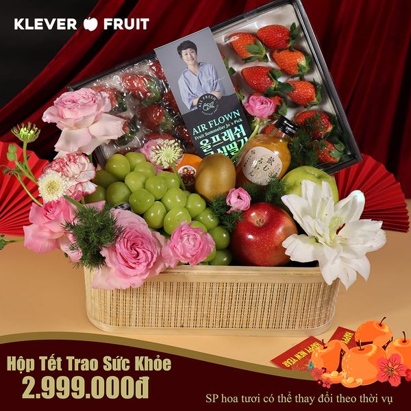 Hộp Quà Tết Trao Sức Khỏe của Klever Fruit