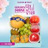 Hộp quà trái cây nhập khẩu tặng lễ 20/10 - Ánh Dương, giá 599k