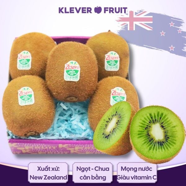 Kiwi Xanh New Zealand tại Klever Fruit