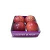 Táo Gala Organic New Zealand đỏ tươi pha vàng, ngọt giòn từ Klever Fruit khay 04 quả