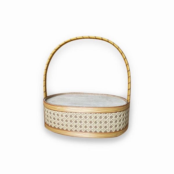  Giỏ Oval Có Đế 