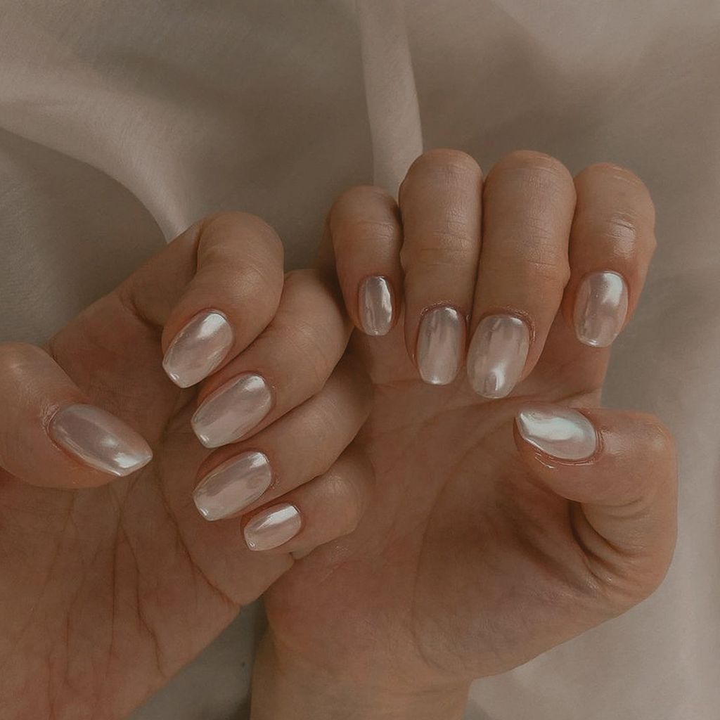  CUTICLE TRIM + CAT -EYE GEL POLISH/CHROME 