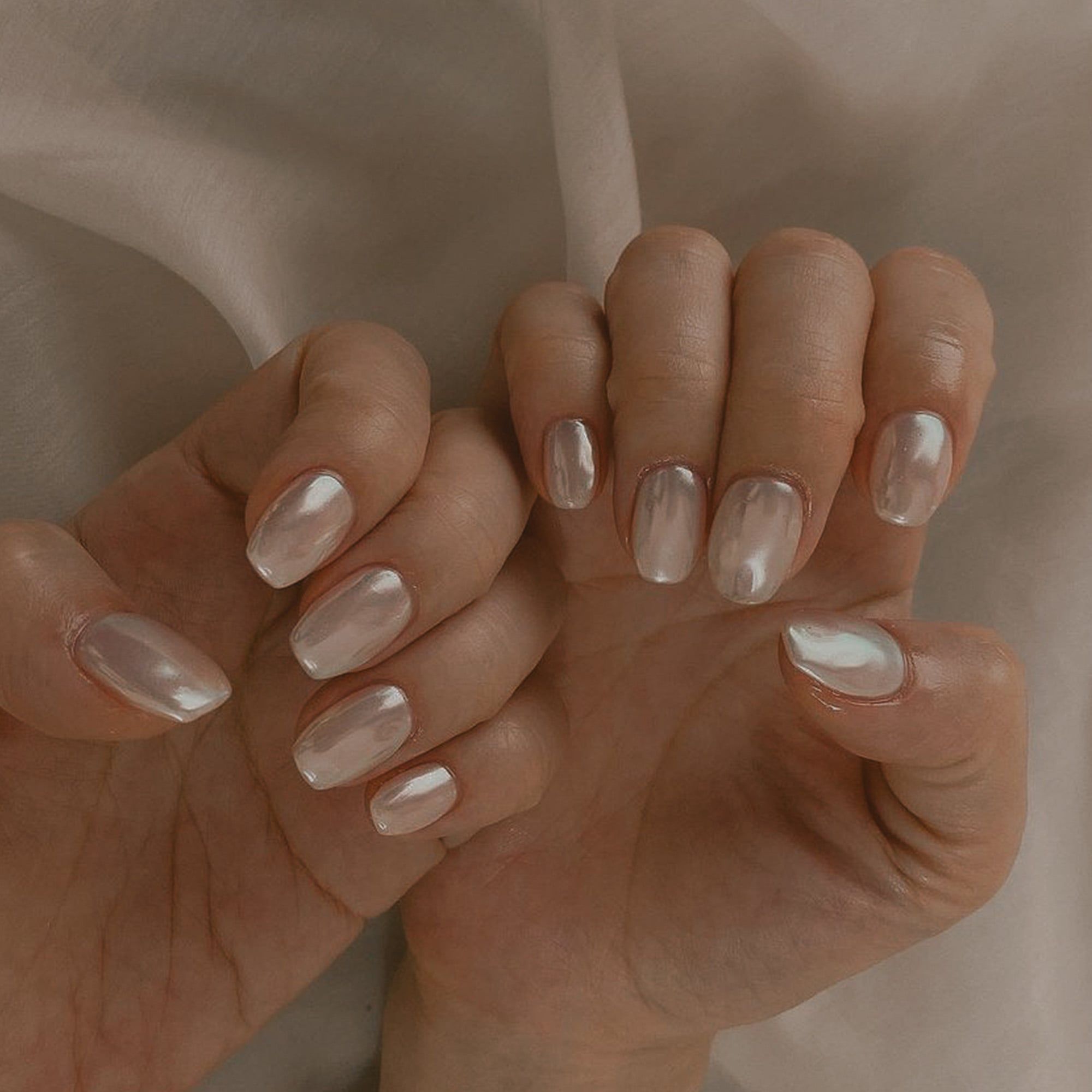  CUTICLE TRIM + CAT -EYE GEL POLISH/CHROME 