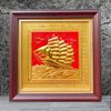 TRANH ĐỒNG THUẬN BUỒM XUÔI GIÓ, MẠ VÀNG 24k (Kích thước 30cm x 30cm)...