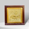 TRANH HOA SEN BẰNG ĐỒNG VÀNG (20cm x 20cm)