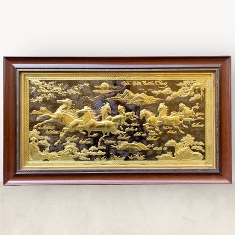 TRANH ĐỒNG MÃ ĐÁO THÀNH CÔNG (40cm * 70cm)