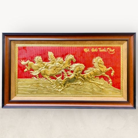 TRANH ĐỒNG MÃ ĐÁO THÀNH CÔNG (50cm * 90cm)