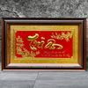 TRANH ĐỒNG CHỮ TRI ÂN DÁT VÀNG (50cm*80cm)