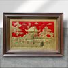 TRANH CHÙA MỘT CỘT BẰNG ĐỒNG (50 x 70cm)