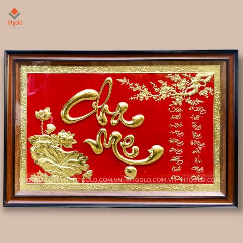 TRANH ĐỒNG CHỮ CHA MẸ (80cm*120cm)