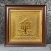 TRANH ĐỒNG CHÙA MỘT CỘT DÁT VÀNG (30cm*30cm)