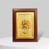 TRANH LÁ BỒ ĐỀ BÌNH AN, MẠ VÀNG 24K (15cm x 20cm)