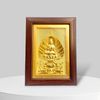 Tranh Lá bồ đề, mạ vàng 24k (15cm x 20cm)