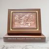 TRANH CHÙA MỘT CỘT BẰNG ĐỒNG (Kích thước 17 x 22cm; Phủ bì 20 x 25cm)