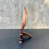 TRANH ĐỒNG CÔNG GIÁO - CHÂN DUNG CHÚA GIÊSU - MÃO GAI (Đk 19cm ; Cao 25cm)