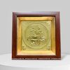 TRANH HOA SEN BẰNG ĐỒNG VÀNG (20cm x 20cm)