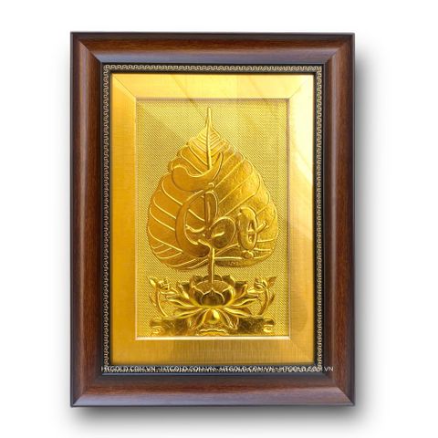 TRANH LÁ BỒ ĐỀ CHỮ 'THỌ