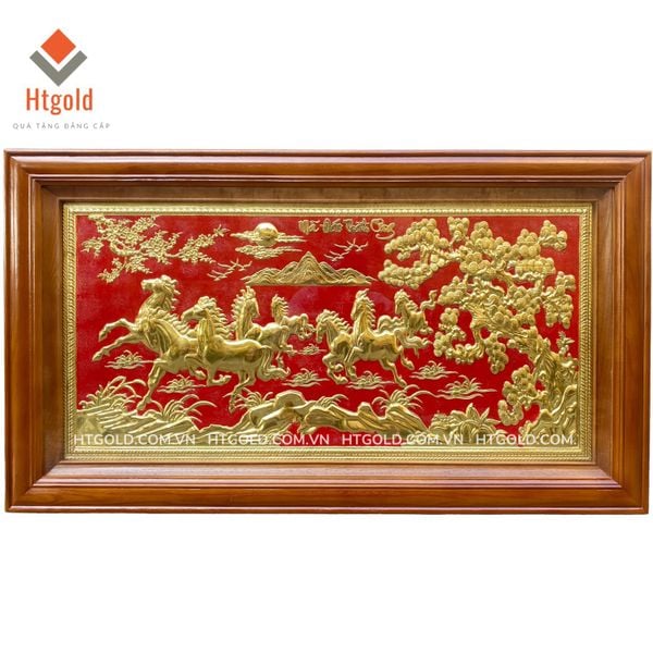 TRANH ĐỒNG MÃ ĐÁO THÀNH CÔNG (Kích thước 50cm - 90cm).