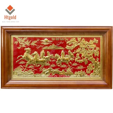 TRANH ĐỒNG MÃ ĐÁO THÀNH CÔNG (50cm * 90cm)