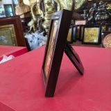 TRANH CHÂN DUNG BÁC HỒ BẰNG ĐỒNG (15cm x 20cm).