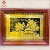 TRANH PHÁT TÀI THỊNH VƯỢNG MẠ VÀNG 24K (Kích thước 81cm x 107cm) - QUÀ TẶNG CAO CẤP