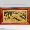 TRANH ĐỒNG PHU THÊ VIÊN MÃN, MẠ VÀNG 24K (Kích thước 61cm x 107cm)