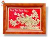 TRANH PHÁT TÀI THỊNH VƯỢNG BẰNG ĐỒNG VÀNG (Kích thước 38cm x 54cm).