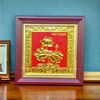 TRANH HOA SEN BẰNG ĐỒNG, MẠ VÀNG 24K <> (Kích thước 26cm x 26cm)