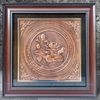 TRANH HOA SEN BẰNG ĐỒNG, GIẢ CỔ <br> (Kích thước 42cm x 42cm)