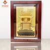 TRANH KHUÊ VĂN CÁC - MẠ VÀNG 24K (Kích thước 28 x 38cm)