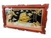 TRANH ĐỒNG THUẬN BUỒM XUÔI GIÓ, DÁT VÀNG BẠC (127cm*231cm)