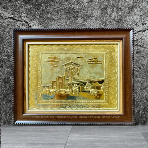 TRANH ĐỒNG CHỢ BẾN THÀNH (28cm*34cm)