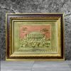 TRANH ĐỒNG BẾN NHÀ RỒNG - BẢO TÀNG HỒ CHÍ MINH (Kích thước 28cm x 34cm)