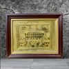 TRANH ĐỒNG BẾN NHÀ RỒNG - BẢO TÀNG HỒ CHÍ MINH (28cm*34cm)